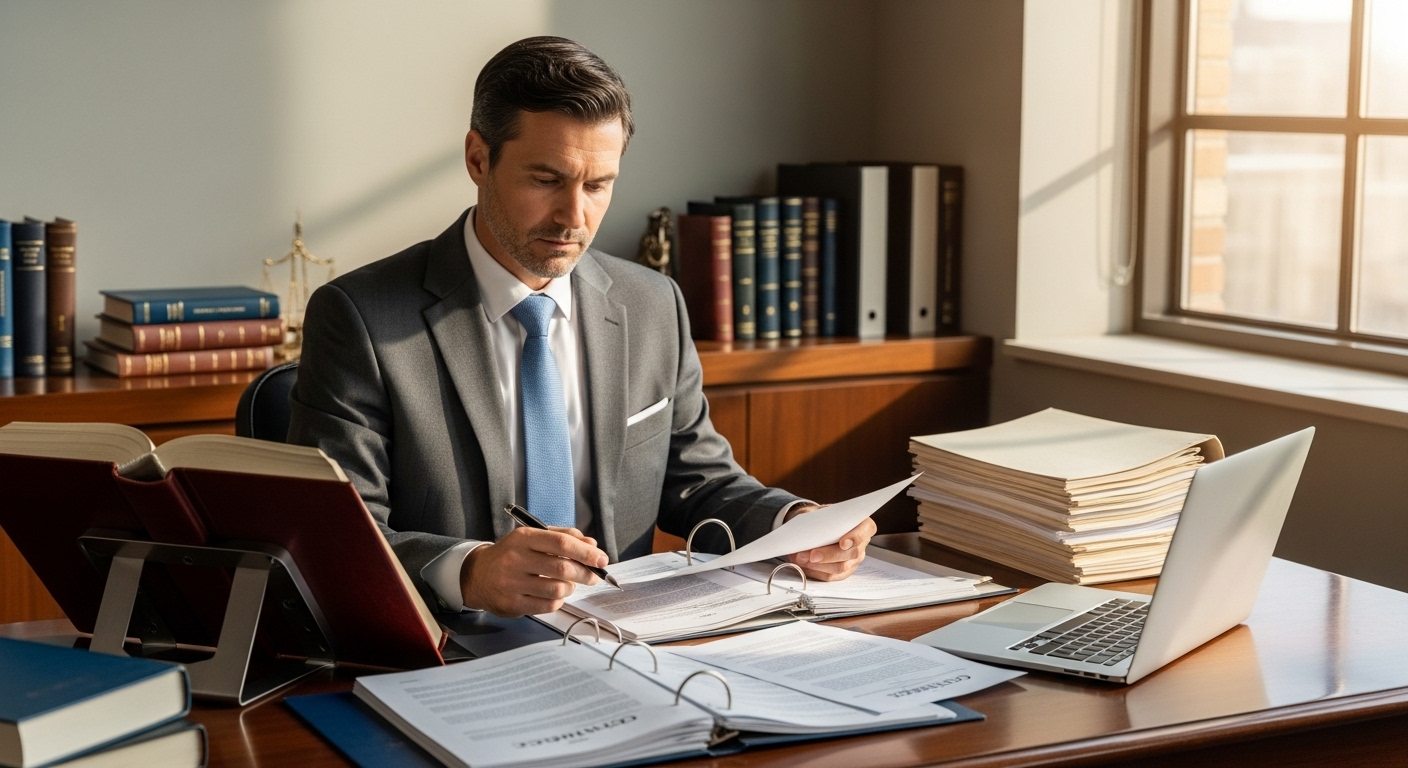 Skilled Attorney Handling Contract Law and Intellectual Property Matters